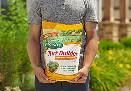 Scotts Turf Builder SummerGuard Lawn Food with Insect Control for 5,000 sq. ft. Gardens & Lawns Protection Against Summe